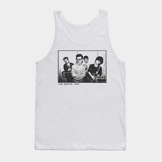 The Smiths on Tank Top by Miamia Simawa